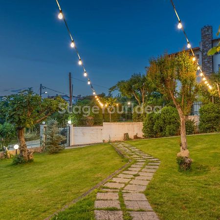 Traditional Villa Appartment With Garden, Also For Gatherings ,15 Minutes From Thessaloniki Airport ภายนอก รูปภาพ