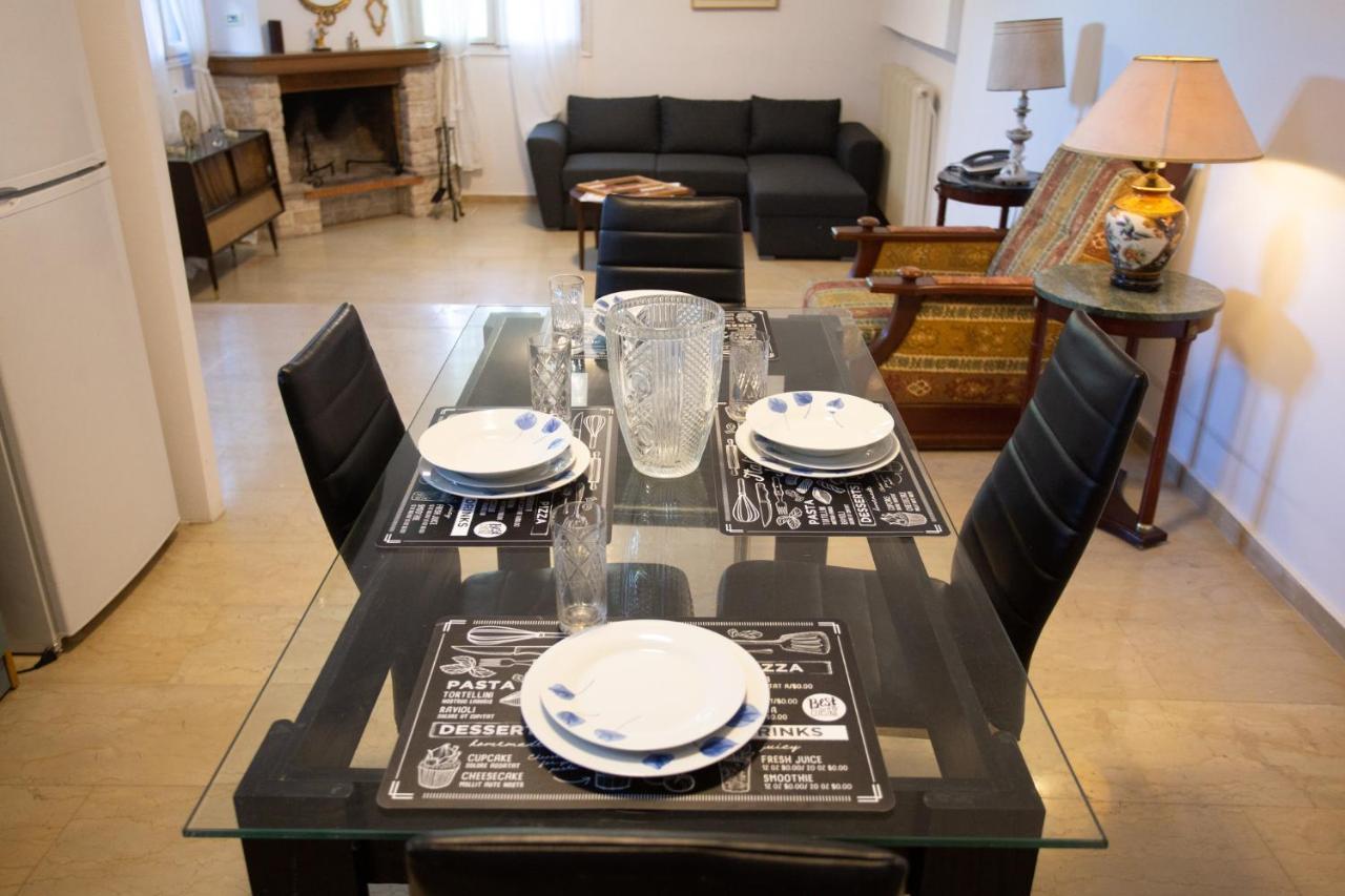 Traditional Villa Appartment With Garden, Also For Gatherings ,15 Minutes From Thessaloniki Airport ภายนอก รูปภาพ
