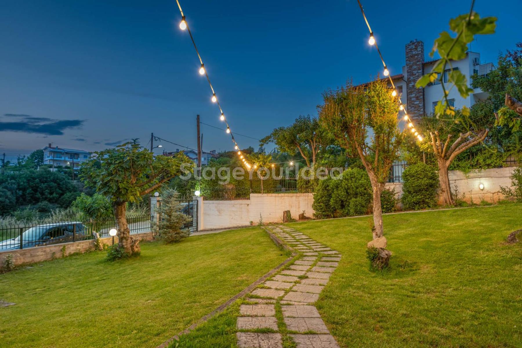 Traditional Villa Appartment With Garden, Also For Gatherings ,15 Minutes From Thessaloniki Airport ภายนอก รูปภาพ